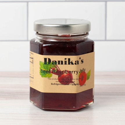 Danika's Raspberry Beet Jelly - 6 OZ 12 Pack