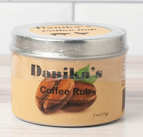 Danika's Coffee Rub - 2 OZ 6 Pack