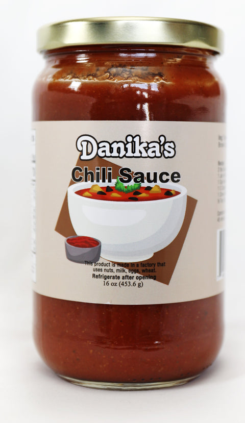 Danika's Chili Sauce - 16 OZ 12 Pack