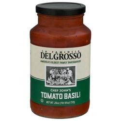 Delgrosso Tomato Basil Masterpiece Pasta Sauce - 26 OZ 6 Pack