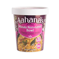 Aahanas Bombay Masala Rice & Lentil Bowl - 2.3 OZ 24 Pack