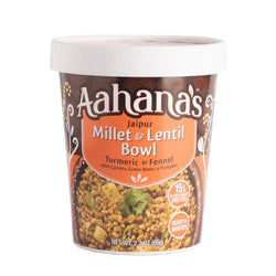 Aahanas Jaipur Millet & Lentil Bowl - 2.3 OZ 24 Pack
