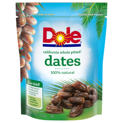 Dole Fruit Dates California Pitted Whole - 8 OZ 12 Pack