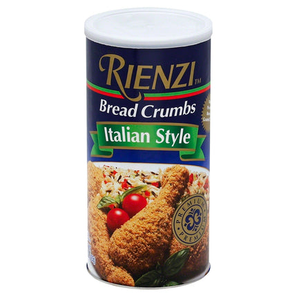 Rienzi Bread Crumbs Seasoned - 15 OZ 12 Pack