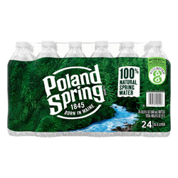 Poland Spring Water - 16.9 FZ Bottles 24 Pack