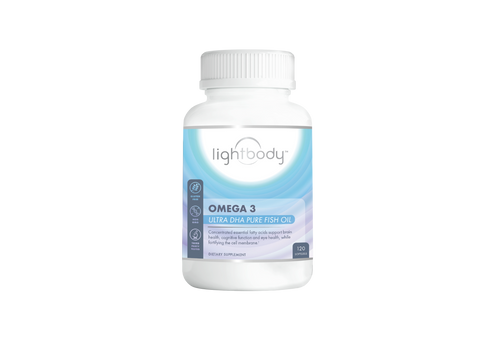 Lightbody Omega-3 Ultra DHA Wild Caught Fish Oil - 120 CT 6 Pack
