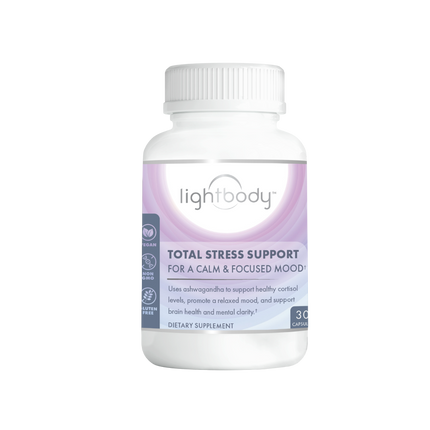 Lightbody Total Stress Support for a Calm & Focused Mood - 30 CT 6 Pack