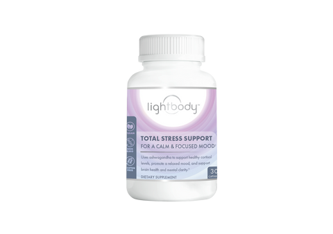 Lightbody Total Stress Support for a Calm & Focused Mood - 30 CT 6 Pack