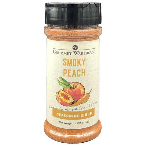 Gourmet Warehouse Gourmet Warehouse Smoky Peach Seasoning & Rub - 4 OZ 6 Pack