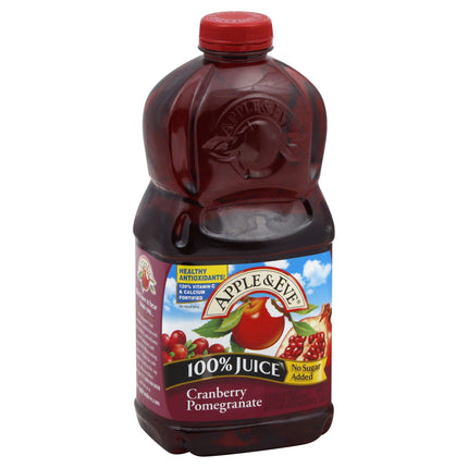 Apple & Eve Juice No Sugar Added Pomegranate With Cranberry - 64 FZ 8 Pack