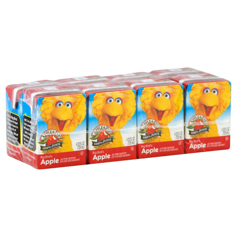 Apple & Eve Juice Sesame Street Big Bird's Apple - 33.84 FZ 5 Pack