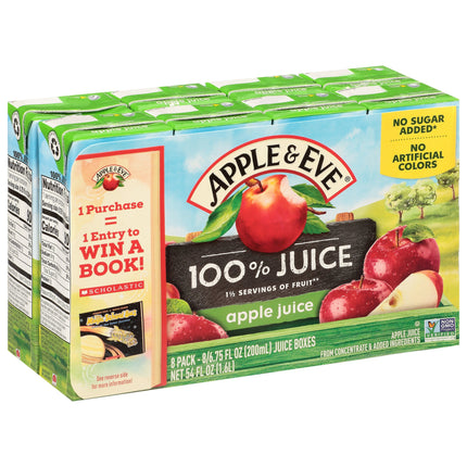Apple & Eve Juice No Sugar Added Apple - 54 FZ 5 Pack