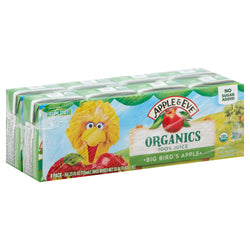 Apple & Eve Organics Big Bird's Apple Juice - 33.84 FZ 5 Pack