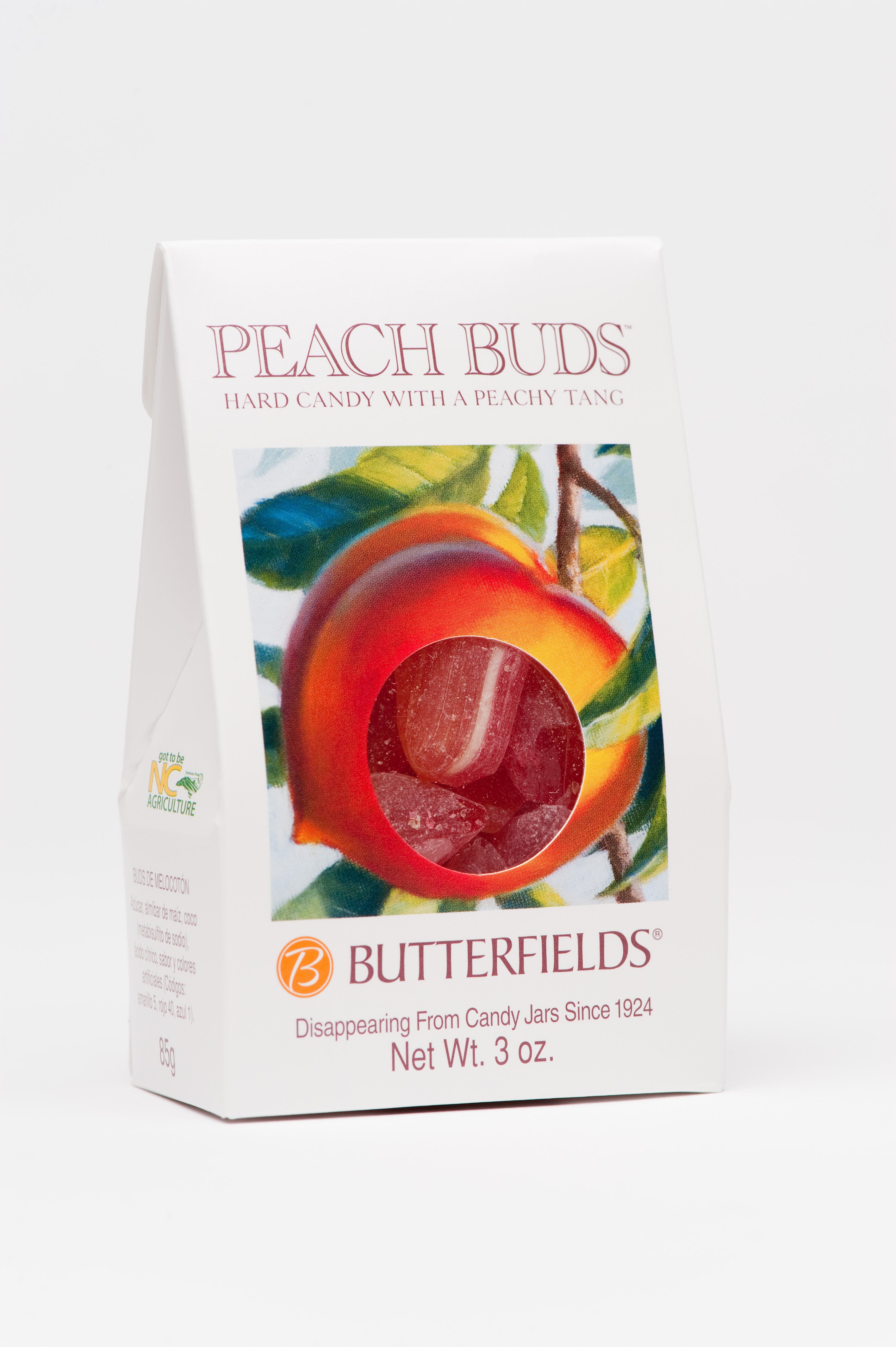 BUTTERFIELDS CANDY PEACH BUDS 3 OZ 12 Pack StockUpExpress