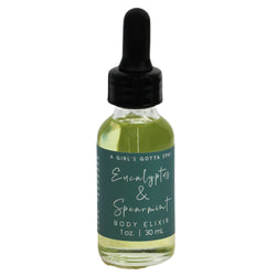 A Girl's Gotta Spa! Eucalyptus & Spearmint Body Elixir - 1 OZ 3 Pack