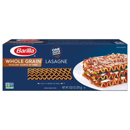 Barilla Whole Grain Lasagna - 13.25 OZ 12 Pack
