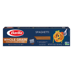 Barilla Whole Grain Spaghetti - 16 OZ 20 Pack