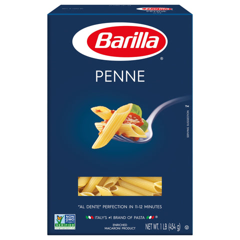 Barilla Pasta Penne Rigati - 16 OZ 12 Pack