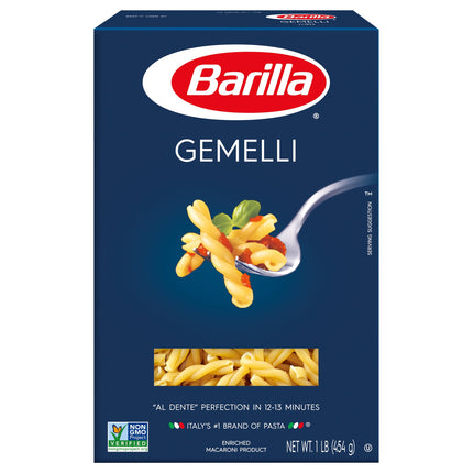 Barilla Pasta Gemelli - 16 OZ 16 Pack