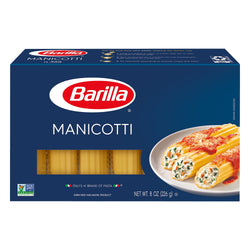 Barilla Pasta Manicotti - 8 OZ 12 Pack