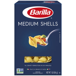 Barilla Pasta Medium Shells - 16 OZ 12 Pack