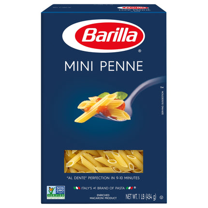 Barilla Pasta Mini Penne - 16 OZ 12 Pack
