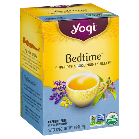 Yogi Caffeine Free Bedtime Tea - 16 CT 6 Pack