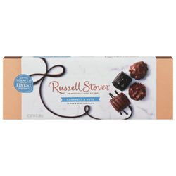 Russell Stover Caramels & Nuts In Milk & Dark Chocolate - 9.4 OZ 6 Pack
