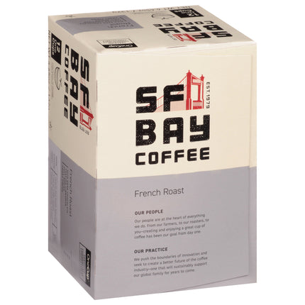 San Francisco Bay Coffee K-Cup French Roast - 4.65 OZ 6 Pack