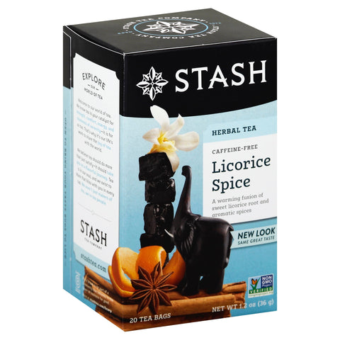 Stash Caffeine Free Licorice Spice Herbal Tea - 20 CT 6 Pack