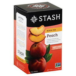 Stash Peach Black Tea - 18 CT 6 Pack