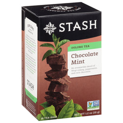 Stash Wuyi Oolong Chocolate Mint Tea - 18 CT 6 Pack