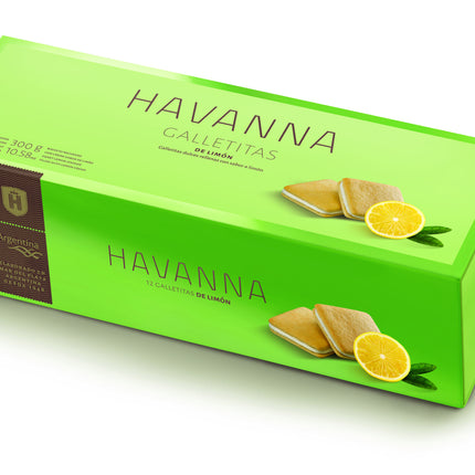 Havanna USA Lemon Cookies Box x 12 - 10.58 OZ 10 Pack