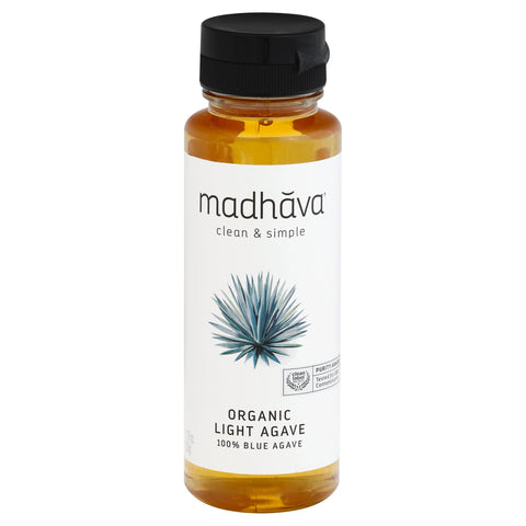 Madhava Organic Golden Light Blue Agave - 11.75 OZ 6 Pack