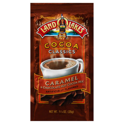 Land O Lakes Cocoa Classics Pack Caramel & Chocolate Hot Cocoa Mix - 1.25 OZ 12 Pack