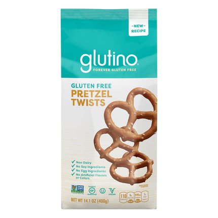 Glutino Gluten Free Sharing Size Pretzel Twists - 14.1 OZ 12 Pack