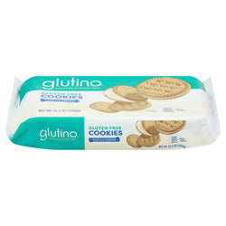 Glutino Gluten Free Vanilla Creme Sandwich Cookie - 10.5 OZ 12 Pack