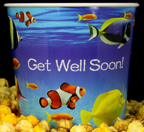 Argires Snacks Get Well Tub Cheddarcorn & Caramel Corn Mix - 1 Gallon 1 Pack
