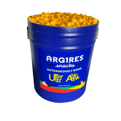 Argires Snacks Classic Argires Blue Tub Cheddarcorn & Caramel Corn Mix - 2 Gallon 1 Pack