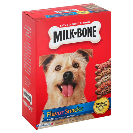 Milk-Bone Dog Biscuits Flavor Snacks - 60 OZ 6 Pack