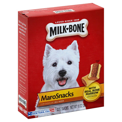Milk-Bone Dog Treats MaroSnacks - 10 OZ 12 Pack