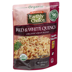 Earthly Choice Organic Red & White Quinoa - 8.5 OZ 6 Pack