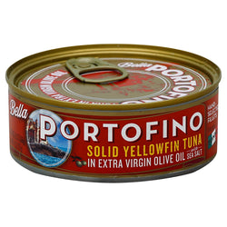 Bella Portofino Solid Yellowfin Tuna In Extra Virgin Olive Oil - 4.5 OZ 12 Pack