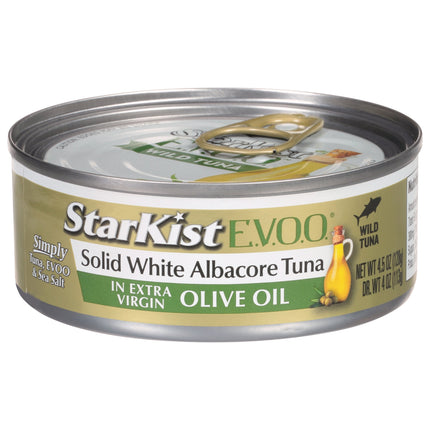 Starkist Tuna Selects Solid White In Extra Virgin Olive Oil - 4.5 OZ 12 Pack