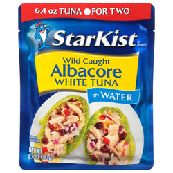 Starkist Tuna White Albacore Pouch - 6.4 OZ 12 Pack