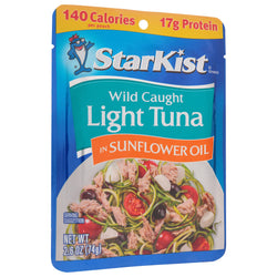 Starkist Chunk Light Tuna In Sunflower Oil - 2.6 OZ 24 Pack