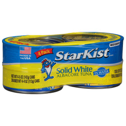 Starkist Tuna Solid White In Water - 20 OZ 6 Pack