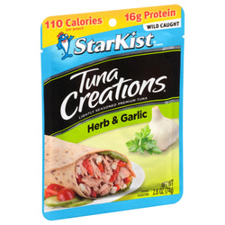 Starkist Tuna Creations Herb & Garlic - 2.6 OZ 24 Pack