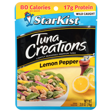 Starkist Tuna Creations Lemon Pepper - 2.6 OZ 24 Pack