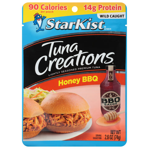 Starkist Tuna Creations Honey BBQ - 2.6 OZ 24 Pack